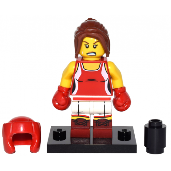 LEGO MINIFIG SERIE 16 Kickboxer Girl 2016